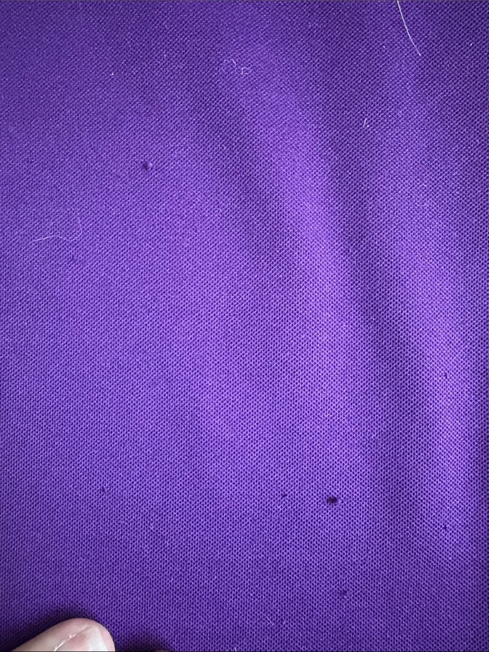 (342)Nike Men’s Purple Polo Shirt with White Buttons